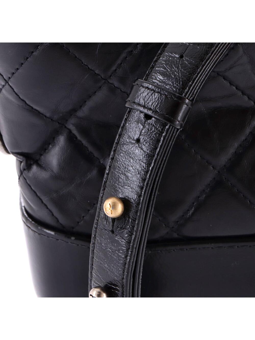 Chanel Gabrielle Hobo Quilted Aged #343114C25B - Picture 7 of 8
